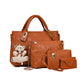 💥 50% KORTING 👜Veelzijdige handtassenset, ruim interieur voor werk & uitjes✨
