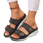 ⏰ TIJDELIJKE KORTING✨Sleehak sandalen met strass, luchtkussen & verstelbare bandjes