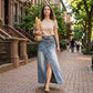 ⏳TIJDELIJKE AANBIEDING 👗 Denim Maxi Rok | Asymmetrisch met split & dubbele tailleband