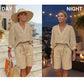 💥 Knallende Deal -50% 💃 Zomer 2-delige Set | V-hals & High Waist Shorts | Comfortabele & Flatterende Pasvorm 👗✨