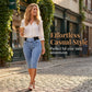 🔥50K+ VERKOCHT HALVE PRIJS💙 Hoge taille capri jeans ultra rekbaar ademende hoogwaardige mix stof