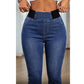 🔥50K+ VERKOCHT HALVE PRIJS💙 Hoge taille capri jeans ultra rekbaar ademende hoogwaardige mix stof