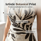 🔥TREND VAKANTIE 🍑 Abrikoos kleurig haltertop ademend textiel met taille accent