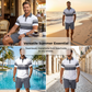 ⏰TIJDELIJKE AANBIEDING✨ Korte mouw poloshirt set combinatie tot boven de knie broek sportief veelzijdig
