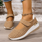⏰TIJDELIJK 50% KORTING 36K+ VERKOCHT👟Dames Platformsandalen Uitsneden Klittenband Maat 36-43