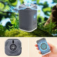 💥50% KORTING⛺Oplaadbare luchtpomp 200L/min compact 1200mAh batterij 5 mondstukken