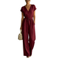 🚚 GRATIS VERZENDING ✨ Hoogwaardige V-hals jumpsuit 🎀 Verstelbare tailleband voor elk figuur