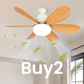 💡2026 HOT SALE🔥-50%✨ Plafondventilator met LED 💨 Koel & eenvoudig te installeren