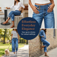 ⚡BEPERKTE VOORRAAD👖 ✨ Moderne cropped jeans omgevouwen zomen figuurflatterend maten S–3XL💙