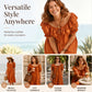 🔥50% KORTING + 50K+ VERKOCHT👗 Twee dragen off-shoulder jurk kwalitatieve mengstof plooi detail figuurvriendelijk