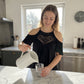 Women's Cold Shoulder Lace Top