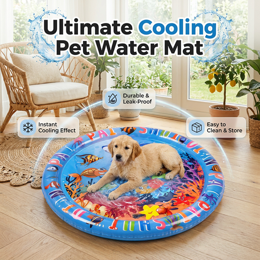 🐾 50% KORTING ❄️ Verkoelende Watermat 🐶🐱 Koel Plezier voor Honden & Katten