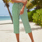 👖🔥 50% KORTING | Gestreepte Capri Broek – Comfortabele Pasvorm ✨