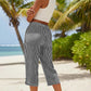 👖🔥 50% KORTING | Gestreepte Capri Broek – Comfortabele Pasvorm ✨