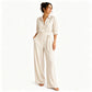 🔥 50% KORTING! 👗 Linnen Jumpsuit Dames – Ademend, kreukvrij & elegant comfort ✨