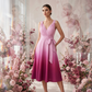 🥳 TOP TREND 2026 👗 Verloop Jurk met V-hals –Elegante pasvorm & luchtige zomerstijl🌸