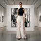 Women's Flowing Lace Pants With Drawstring