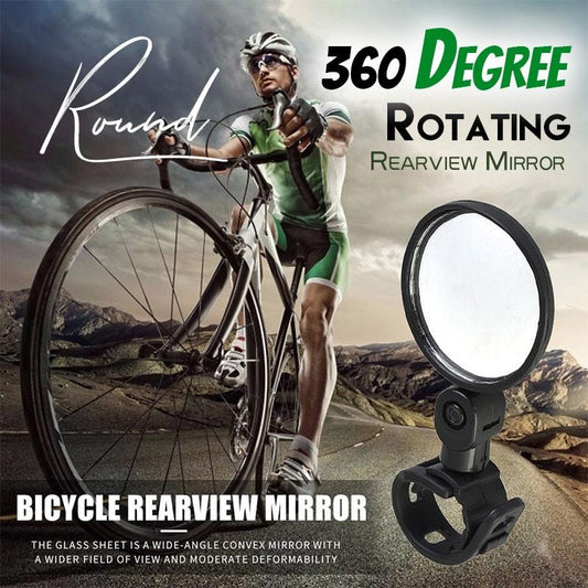 🔥 1+1 GRATIS🚴360° Fietsspiegel – Veilig Zicht voor E-bike & Motor 🔎