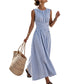 ✨ Limited Time 50% OFF | Elegante Gestreepte Jurk – Comfortabel & Chic 👗