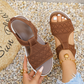 🔥50% KORTING👡 Gebreide Comfort Sandalen – Wolkzacht & Ademend ☁️✨