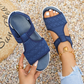 🔥50% KORTING👡 Gebreide Comfort Sandalen – Wolkzacht & Ademend ☁️✨