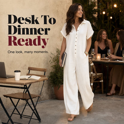 🔥 50% KORTING 👗 Dames Jumpsuit – Elegant & Comfortabel ✨