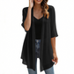 🔥50% KORTING 50K+ VERKOCHT🌤️🧥Dames open chiffon vest UV-beschermend luchtig zonder bulk