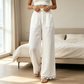 🔥 50% KORTING ⏰ Dames Wijde Broek – Ademend Linnenlook & Comfortabele Pasvorm ✨