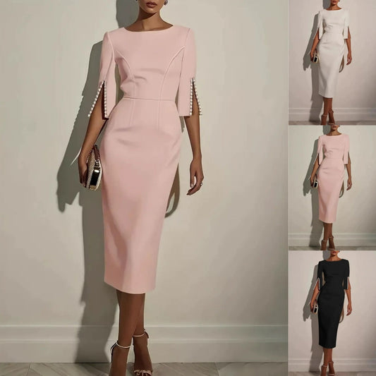 🔥 50% Korting ✨ Dames Kokerjurk – Elegant & Comfortabel Pasvorm 💃