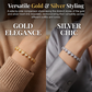 🏆 50K+ SOLD 💥 1+1 GRATIS💕 Hartvormige Armband Set – Elegante Glans voor Elke Look ✨