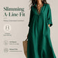 🌿 50% KORTING 👗 Linnen Maxi Jurk – Ademend, elegant & comfortabel voor elke dag ✨