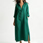 🌿 50% KORTING 👗 Linnen Maxi Jurk – Ademend, elegant & comfortabel voor elke dag ✨