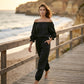 🔥 50% Korting 👗 Off Shoulder Jumpsuit Chic & Comfort