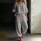 🔥 50% Korting 👗 Off Shoulder Jumpsuit Chic & Comfort