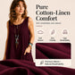 🌿 50% Korting 👗 Linnen Jurk Ademend & Comfort