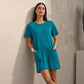 ✨ Top Trend 💕 Casual T-Shirt Jurk met Zakken