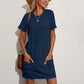 ✨ Top Trend 💕 Casual T-Shirt Jurk met Zakken