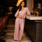🌿 Top Trend ✨ Linnen Jumpsuit met Tailleband & Elegante Pasvorm