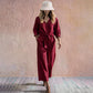 🌿 Top Trend ✨ Linnen Jumpsuit met Tailleband & Elegante Pasvorm