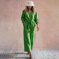 🌿 Top Trend ✨ Linnen Jumpsuit met Tailleband & Elegante Pasvorm