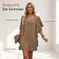 🔥 50% Korting 👗 V-Hals Jurk Zacht & Comfortabel