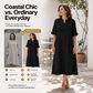 🌸50% KORTING 👗 Linnen Katoenen Jurk – Ademend & Elegant