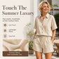 Casual tweedelige vakantieset voor dames