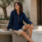 🔥50% KORTING ✨ Dames Blouse – Zacht & Elegant Fit 🌿
