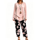 💃 TOP TREND ✨ Bloemenprint Set 👗 Losse Pasvorm & Comfort