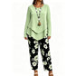 💃 TOP TREND ✨ Bloemenprint Set 👗 Losse Pasvorm & Comfort