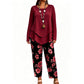 💃 TOP TREND ✨ Bloemenprint Set 👗 Losse Pasvorm & Comfort