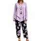 💃 TOP TREND ✨ Bloemenprint Set 👗 Losse Pasvorm & Comfort