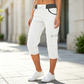 ✨ Nieuwe Trend 🔥 Dames Capri Cargo Broek – Moderne Look met Maximaal Comfort👖