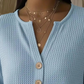 🔥50% KORTING 💕 Wafel V-Hals Top – Zacht & Stijlvol ✨